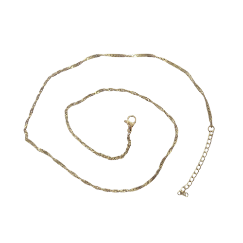 Unieke eend met hoed ketting - goud - Afbeelding 3