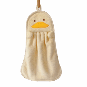 Fluffy eenden handdoekje / gastendoekje