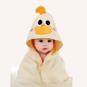 Baby handdoek met capuchon - eend