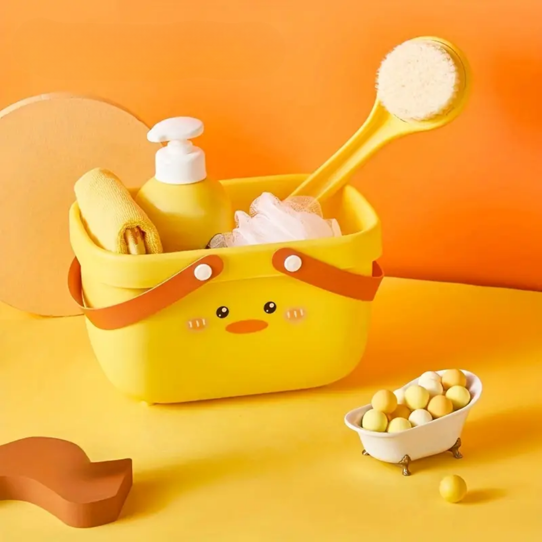 Vrolijk eenden badkamer setje - Afbeelding 2