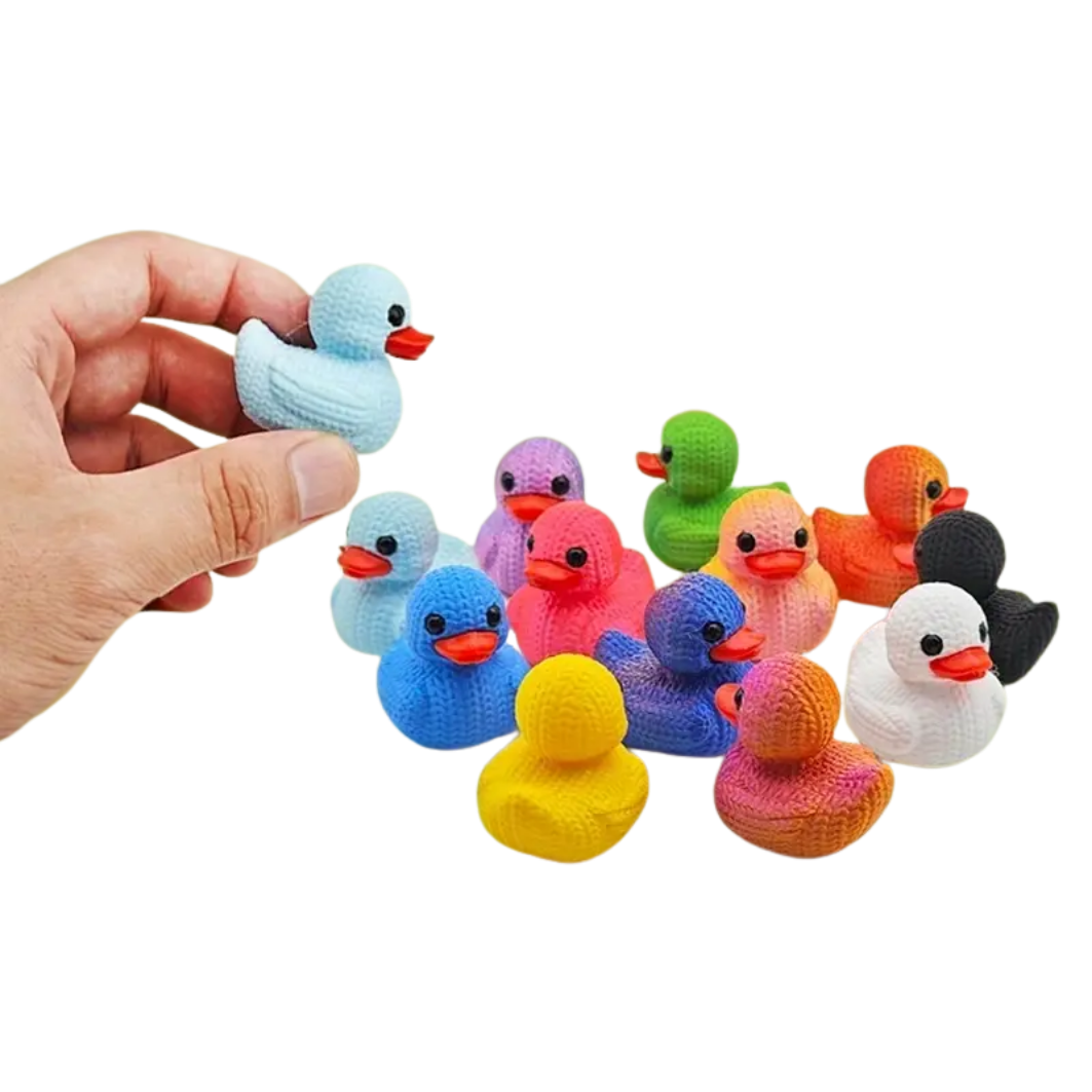 harde eendjes-haakpatroon