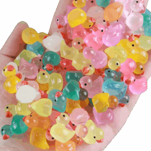 glow in the dark mini eendjes