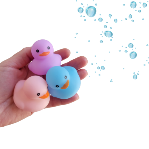 Vrolijk eenden badkamer setje - Afbeelding 3