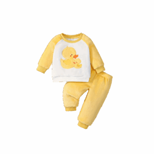 baby pyjama met eendjes