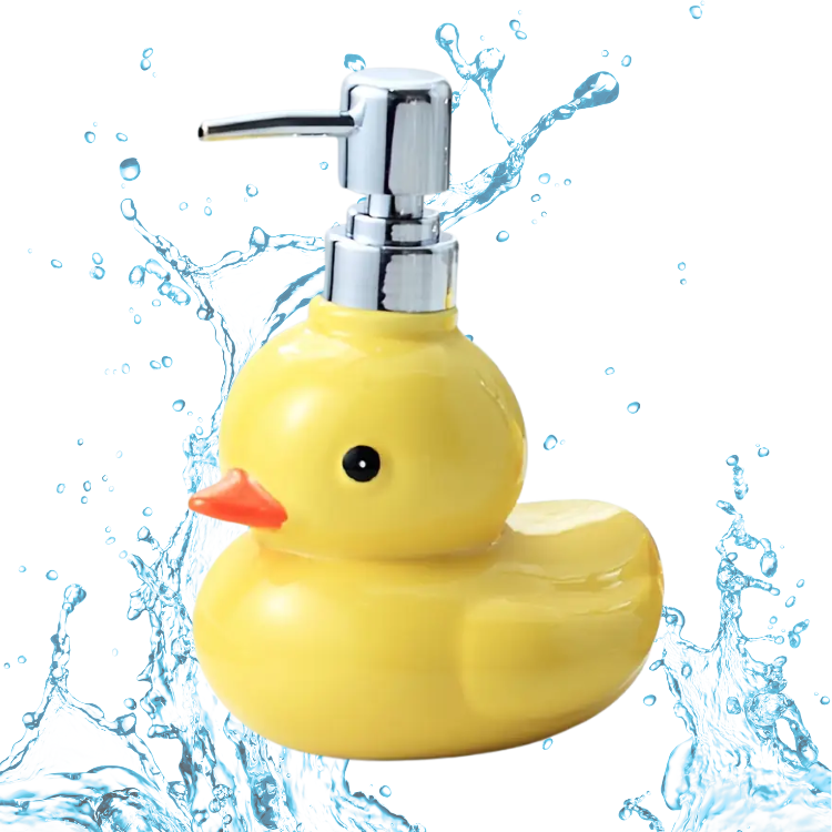 Vrolijke eendenzeeppomp