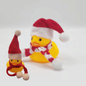 Kerstige rubbereendjes - set van 3