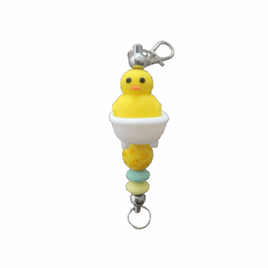 Tashanger | sleutelhanger Rubbereend in bad